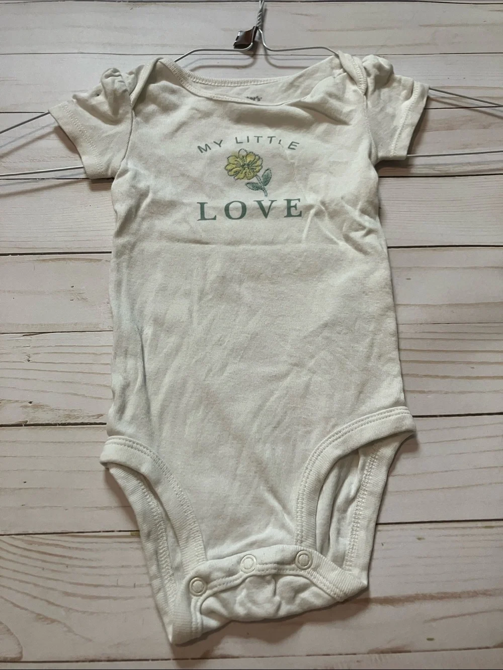 Carter's Cream and Yellow Floral 3-Piece Matching Set - Picture 3 of 8